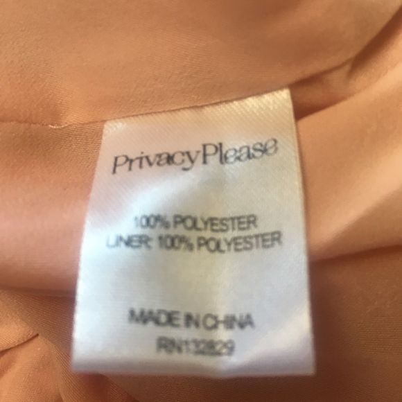 🌸NWOT Privacy Please Parsons Strapless Floral Top - Picture 9 of 10